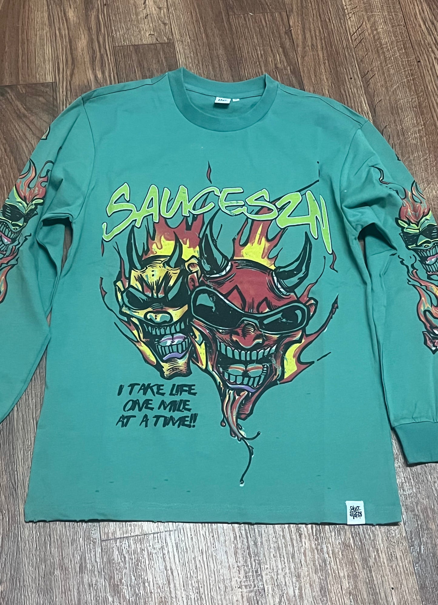 One Mile A Time Long-sleeve