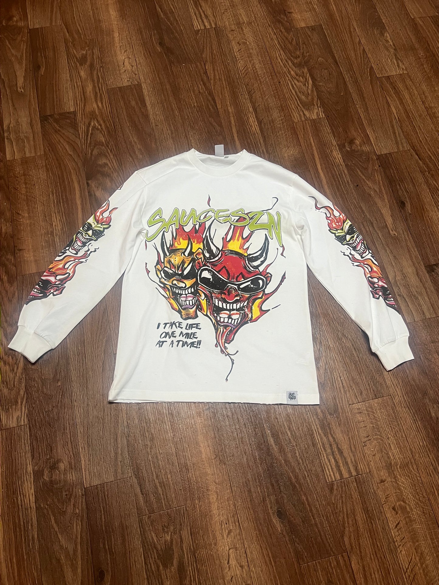 One Mile A Time Long-sleeve